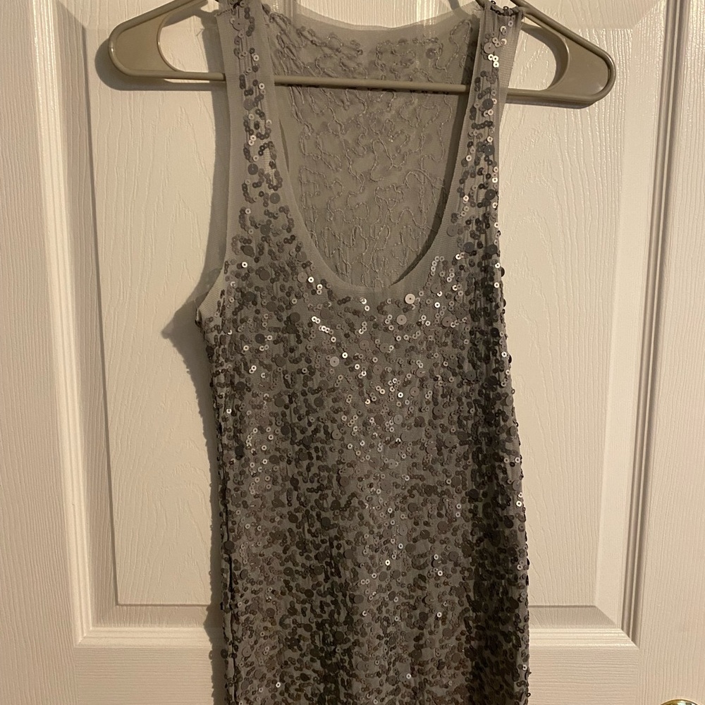 Sequin Racerback Tank